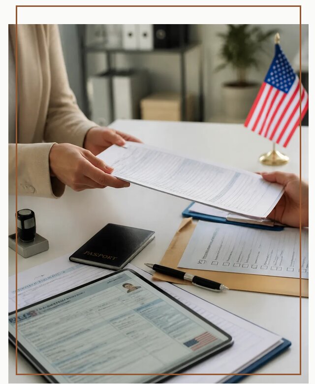 Оформление визы США B1 B2 для поездки в Соколе под ключ