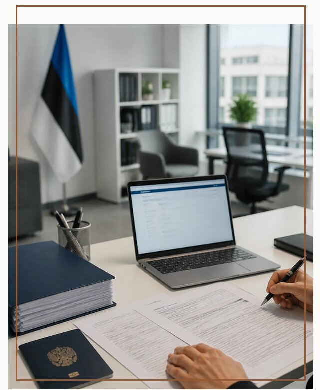 Оформление ВНЖ в Эстонии для переезда и легального проживания в Соколе